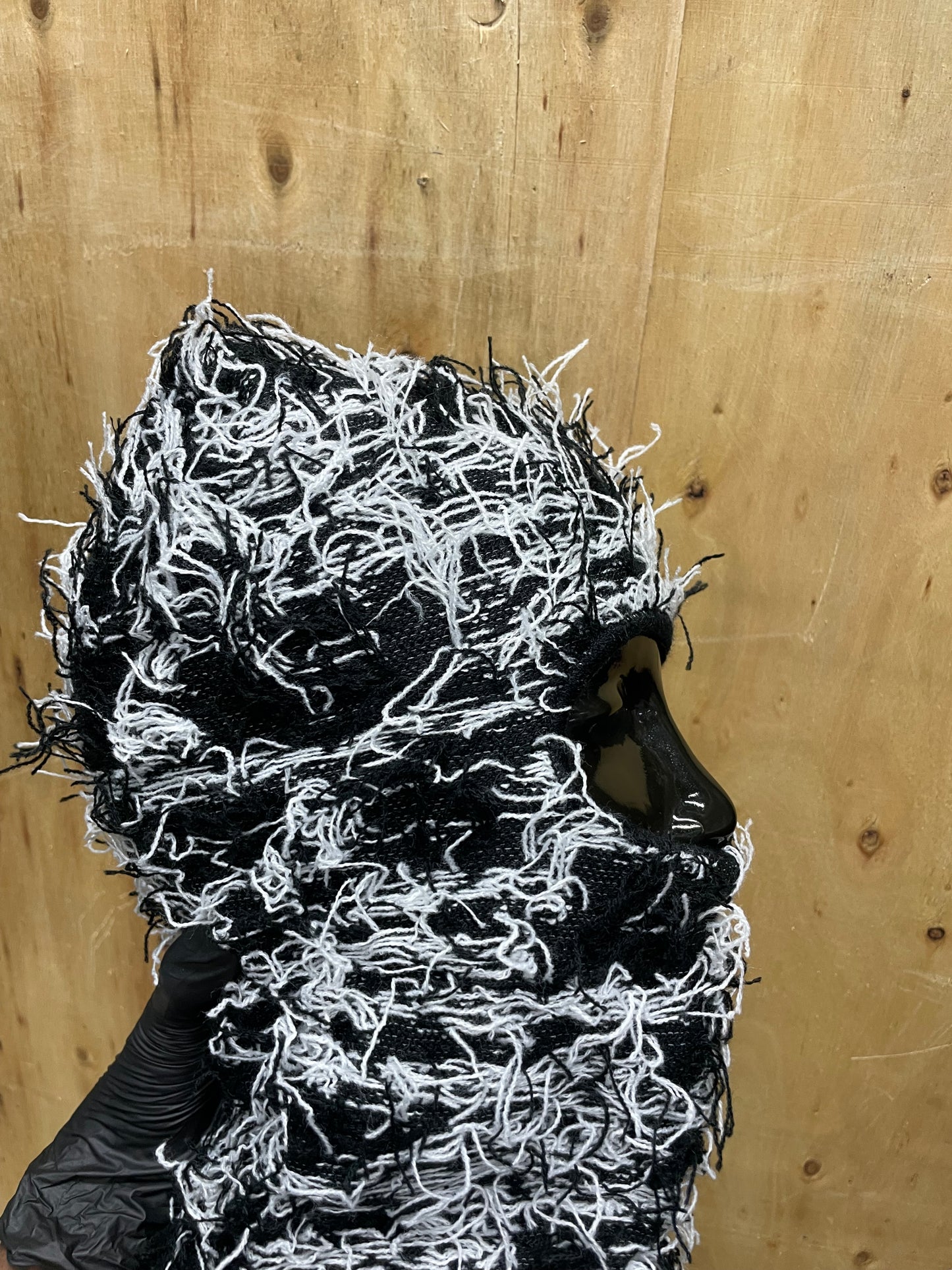 Black and White Aesthetic Balaclava