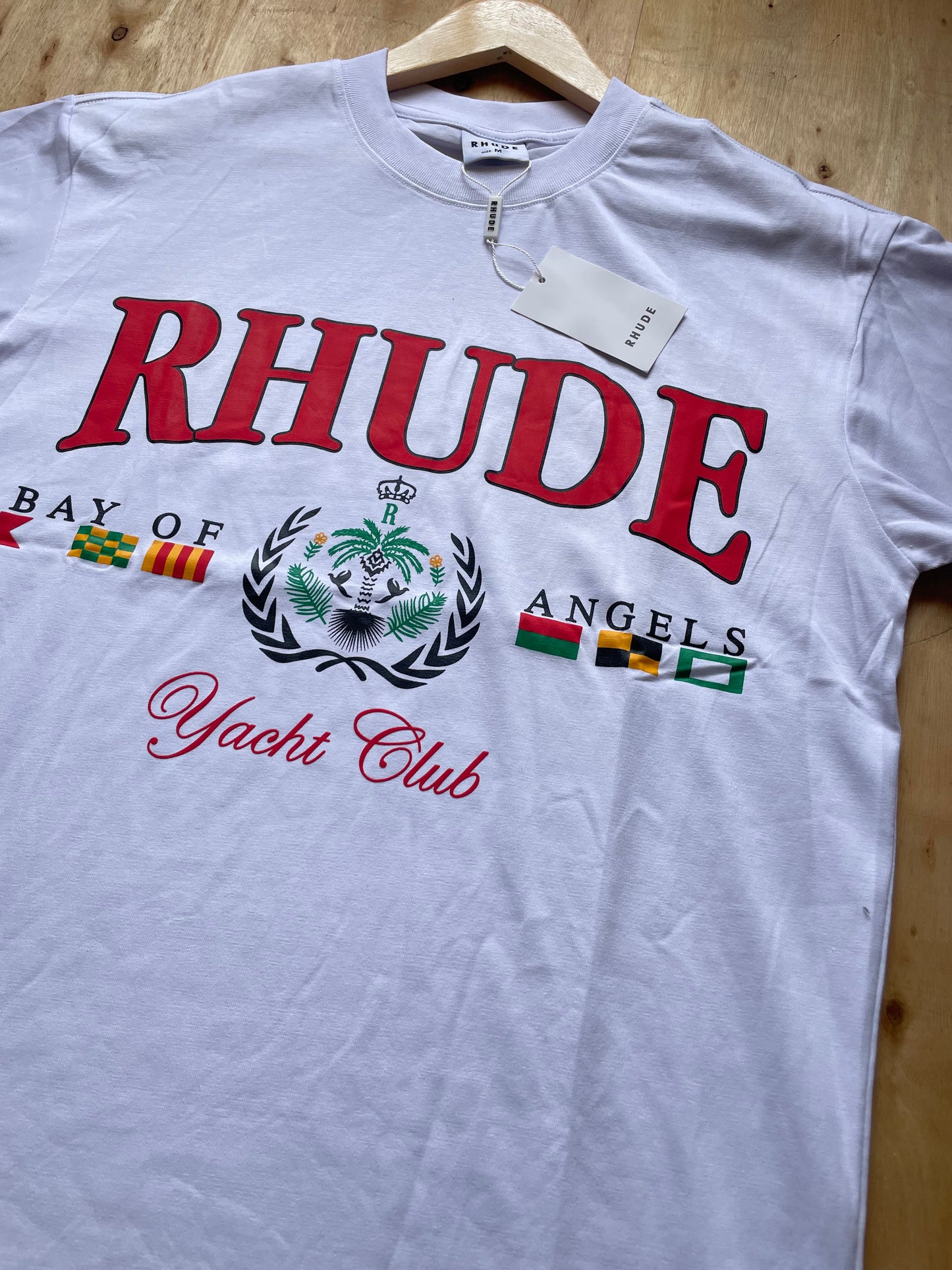 Rhude Tshirt “White”