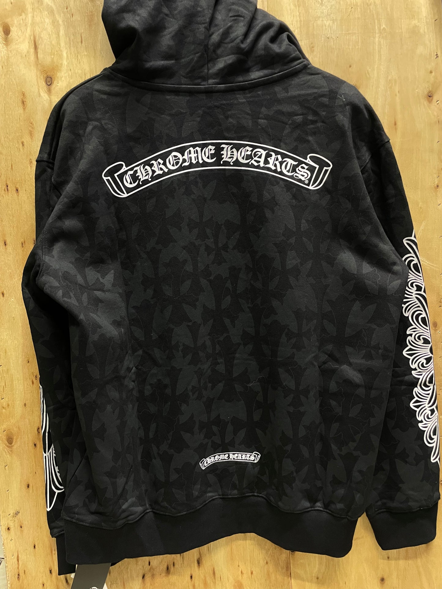 Chrome Hearts All-Over Cross Monogram Hoodie