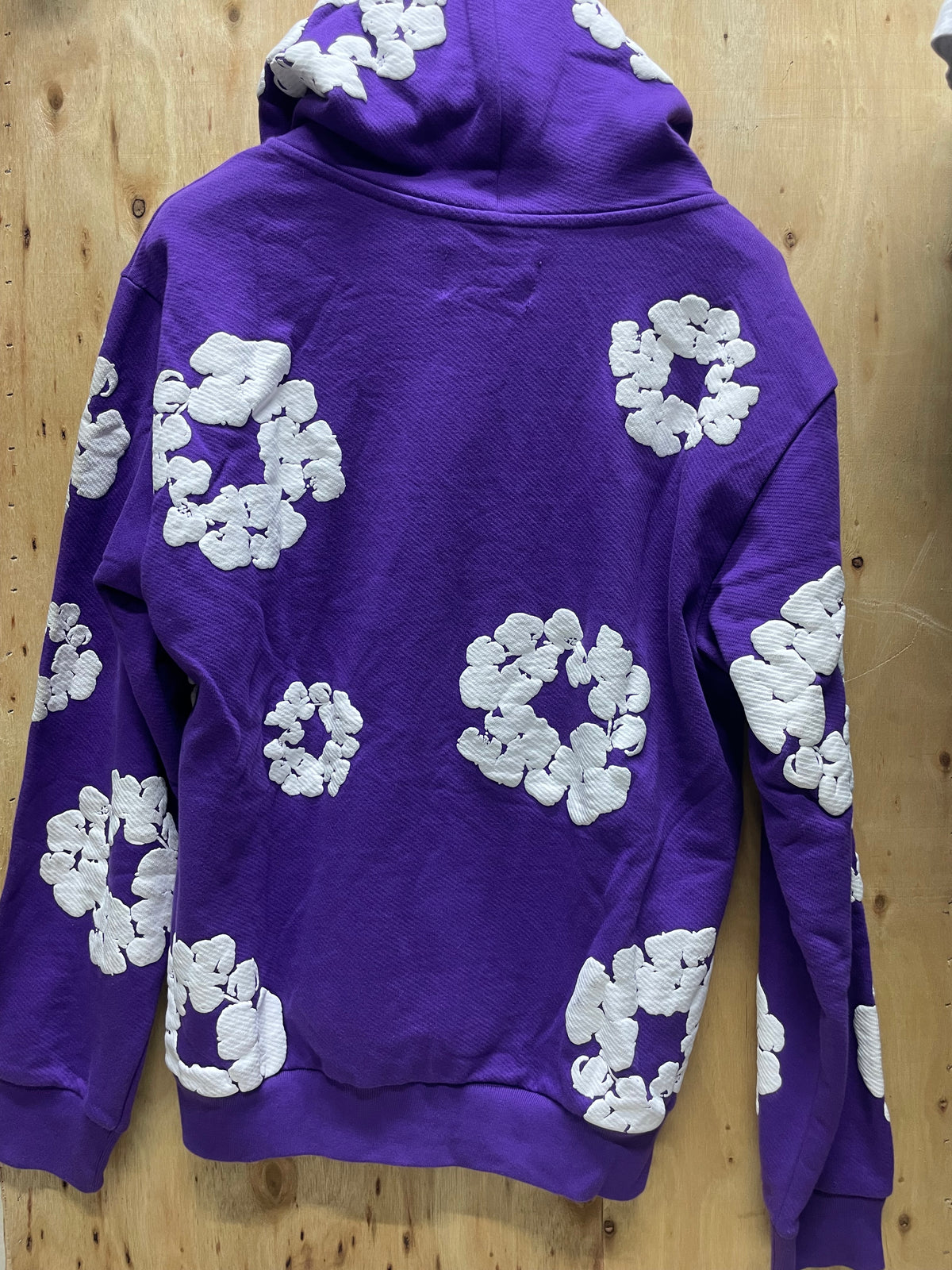 Denim Tears Cotton Wreath Hoodie (Purple)