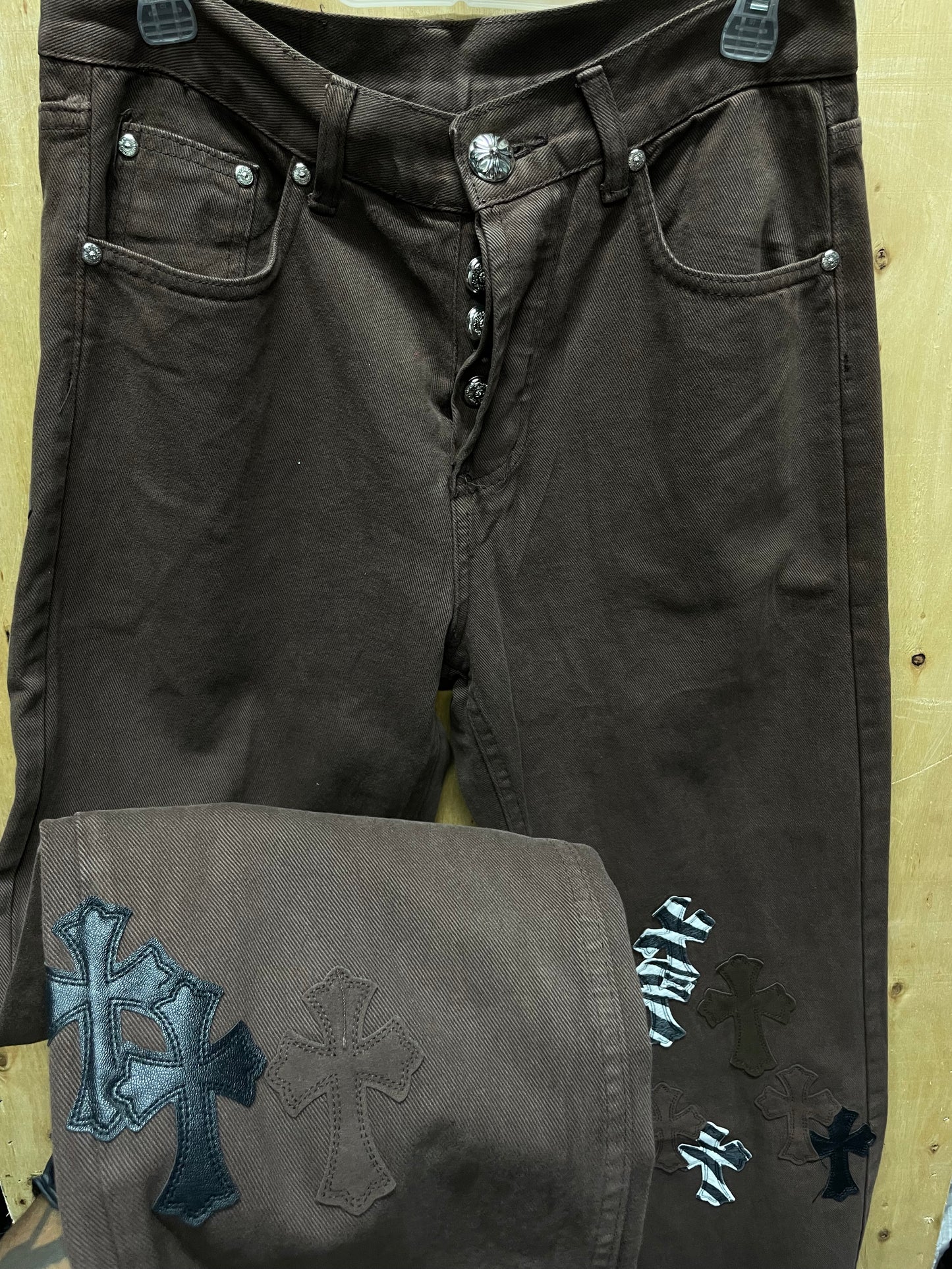 Palm Angels Jeans ‘Brown’