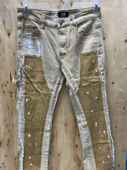 Brown ‘Stained’ Jeans