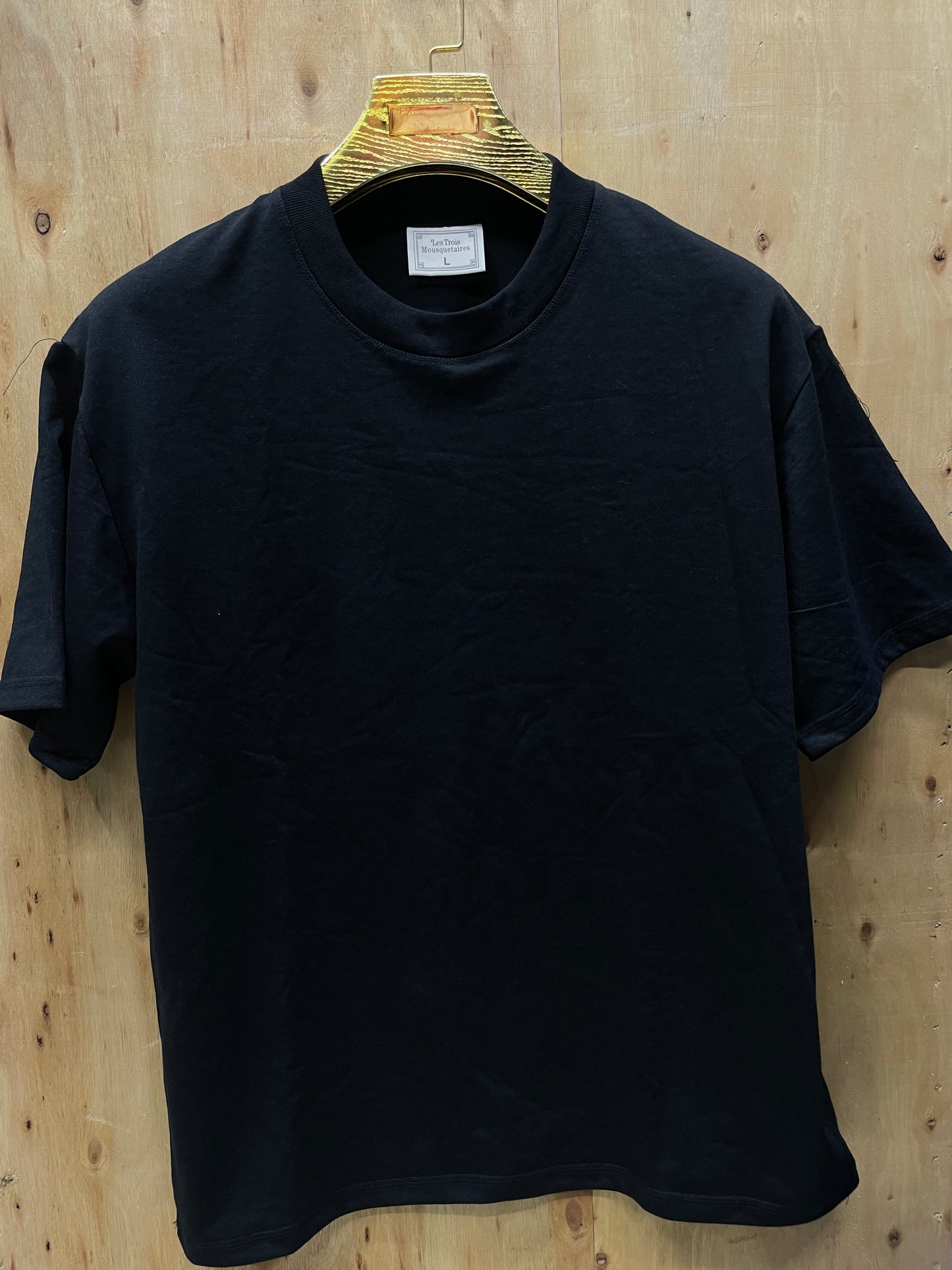 Plain black Three Musketeers Tshirt