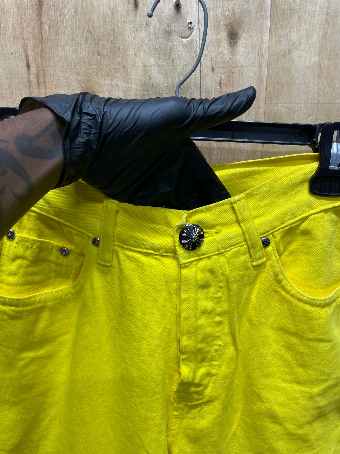 Palm Angels Jeans ‘ Yellow’