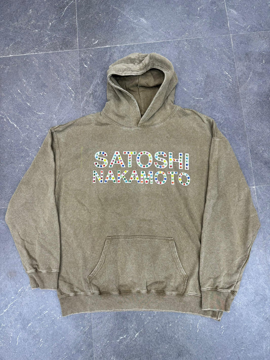Satoshi Nakamoto Hoodie ‘Brown’