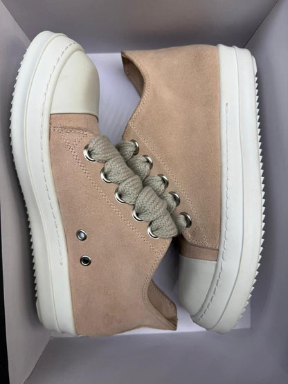 Rick Owens Jumbo Lace Low Sneakers