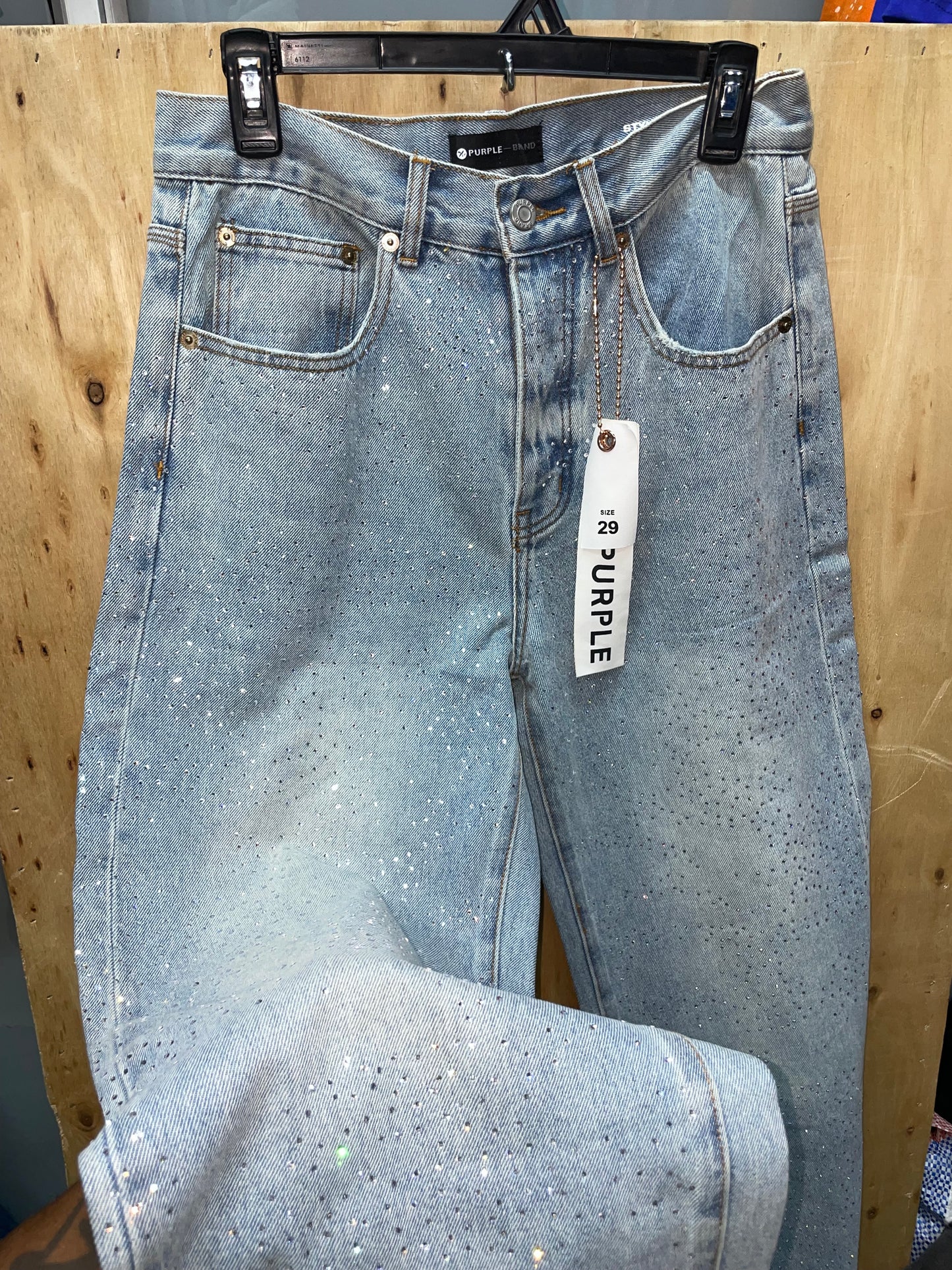 Purple Iced Jeans
