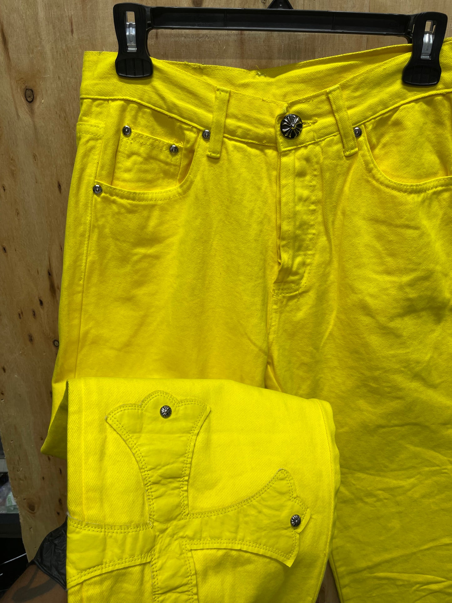 Palm Angels Jeans ‘ Yellow’