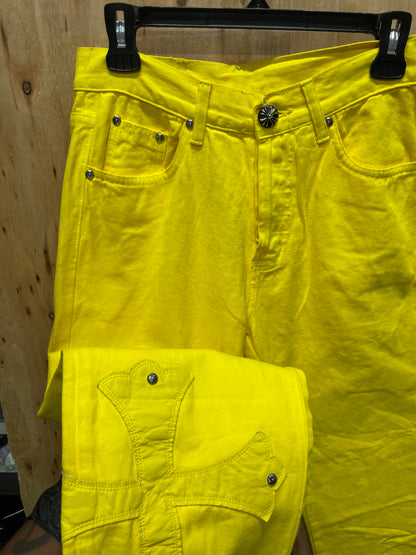 Palm Angels Jeans ‘ Yellow’