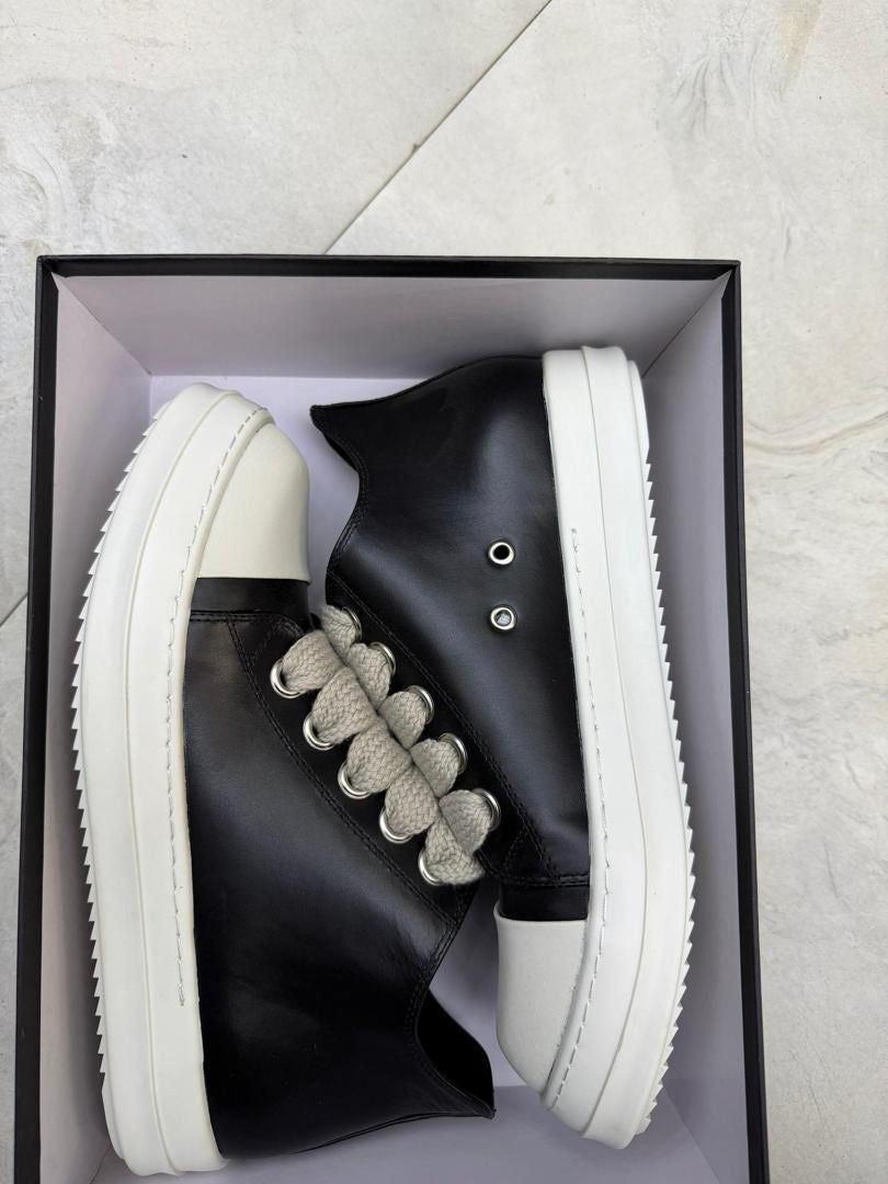 Rick Owens Jumbo Lace Low Sneakers
