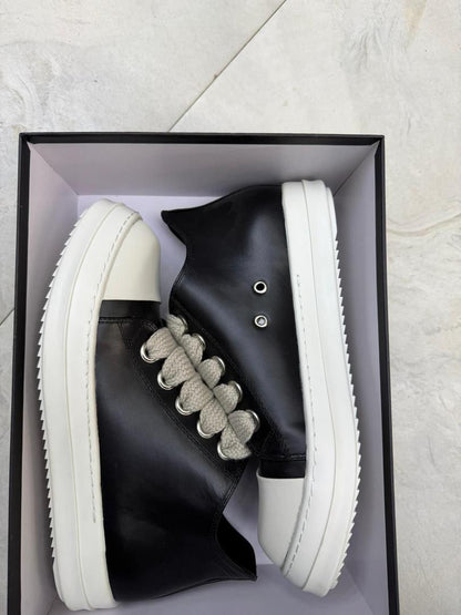 Rick Owens Jumbo Lace Low Sneakers
