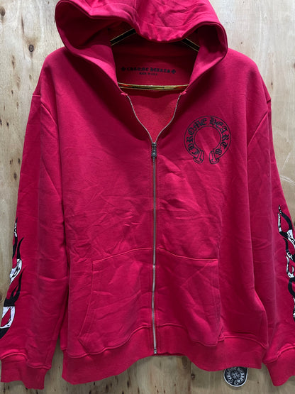 Chrome Hearts All-Over Cross Monogram Hoodie