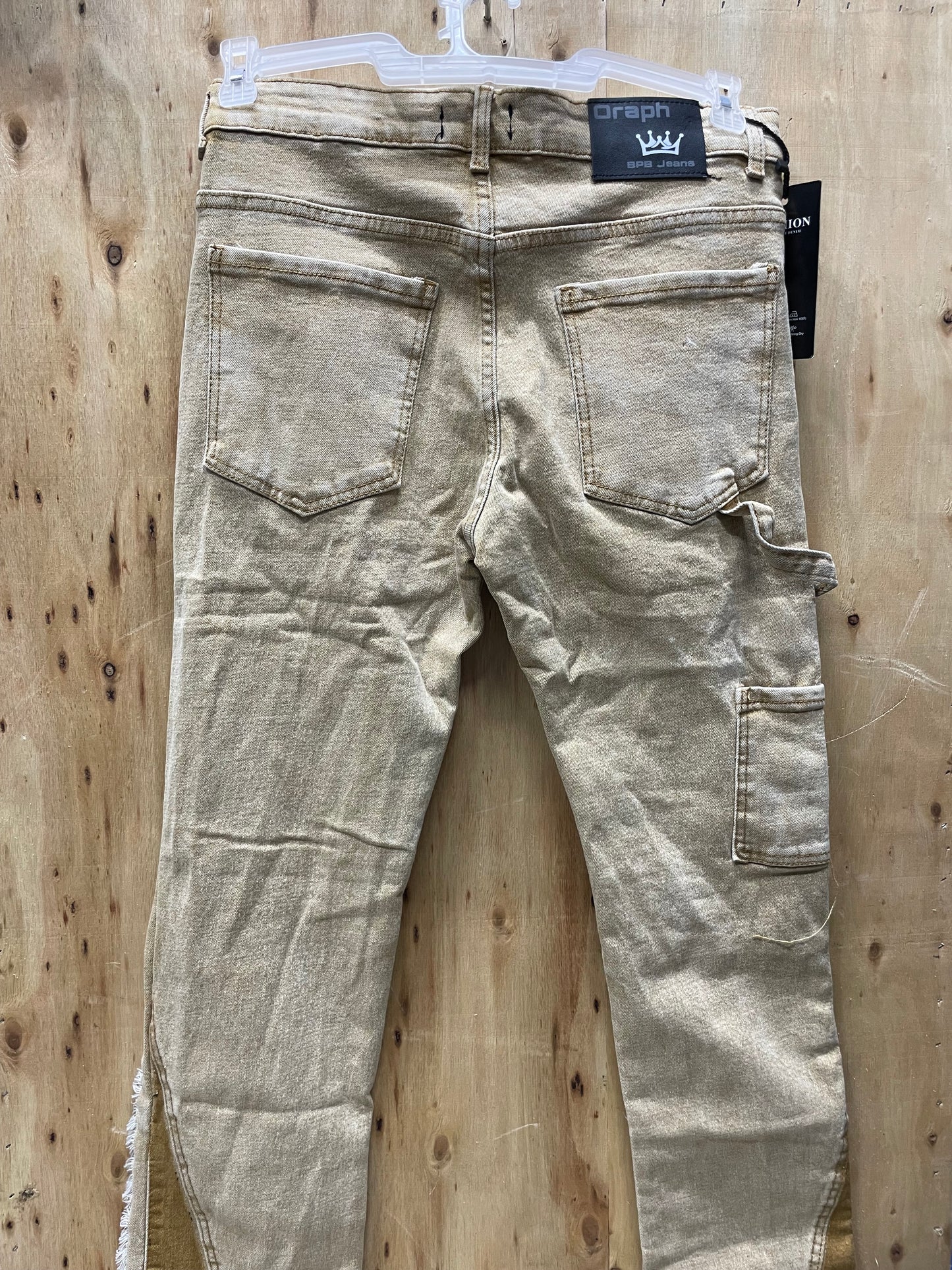 Brown ‘Stained’ Jeans