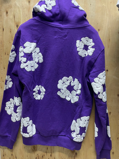 Denim Tears Cotton Wreath Hoodie (Purple)