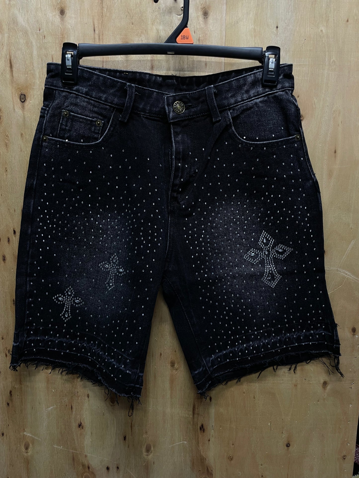Gem studded jorts