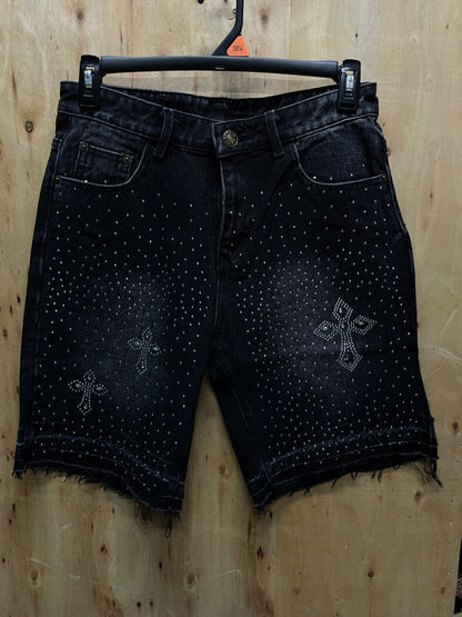 Gem studded jorts