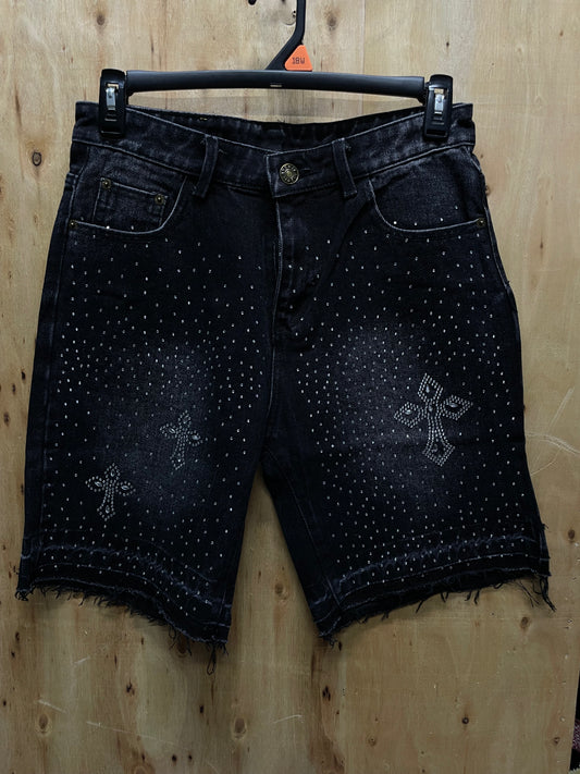 Gem studded jorts